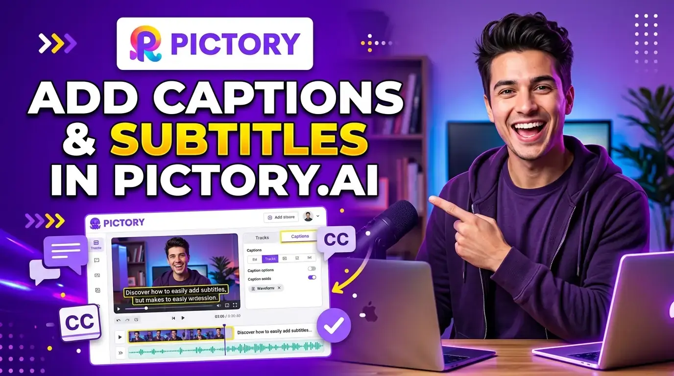 How to Add Captions and Subtitles in Pictory.ai
